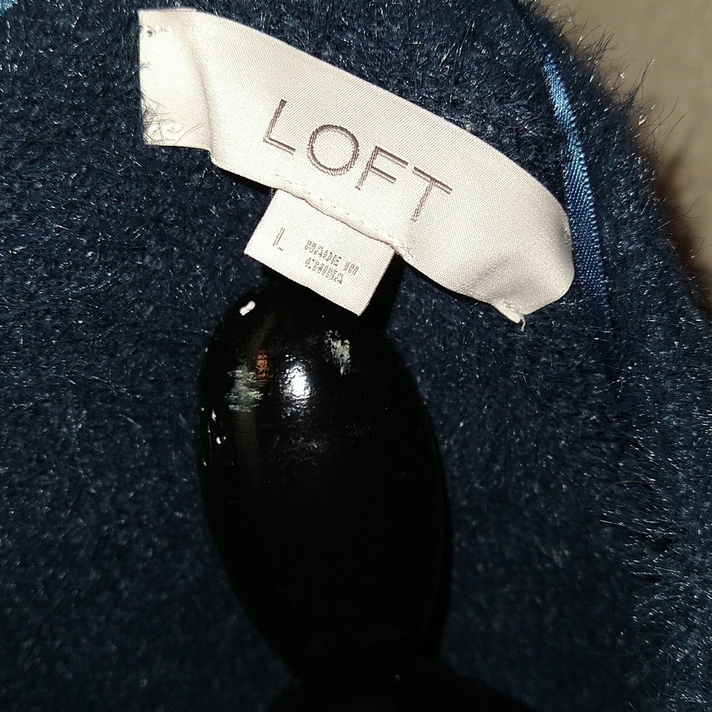 Loft Open Front Fuzzy Cardigan - Picture 6 of 7